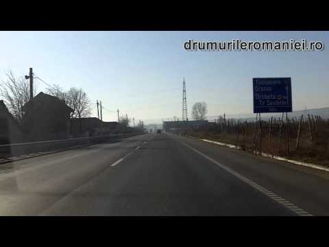 DN6 E70 Centura Drobeta, spre Caransebes, ian 2012