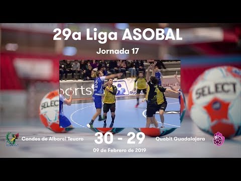 LIGA ASOBAL J17: Condes de Albarei Teucro - Quabit Guadalajara 30-29