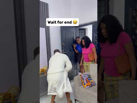 Hilarious surprise 😮 #hilarioussurprise #surprisevisit #couplecomedy #husbandwife