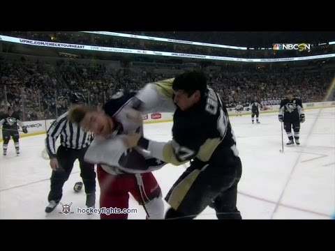 Brandon Dubinsky vs Sidney Crosby