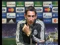 Borussia Dortmund-Real Madrid: Rueda de prensa de Di María