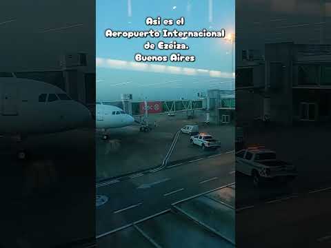 así es el aeropuerto de Ezeiza en Buenos Aires Argentina.#buenosaires #travel #caminata