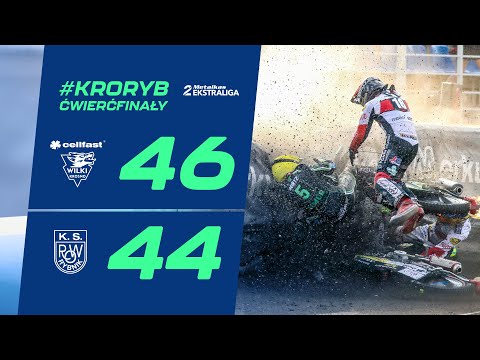 Rekiny z dobrym wynikiem przed rewanżem. Wejście smoka u Wilków (skrót #KRORYB, 46:44, 17.08.2024)