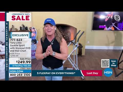 HSN | Tony Little Gazelle Fitness 02.21.2022 - 06 PM