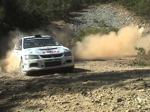 Ender Banaz-Buğra Banaz 2010 Eskisehir Rallisi Evo9