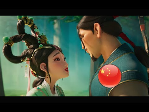 🎵 Yours forever (Chinese Mandarin) | OVER THE MOON • Zhāng Bìchén, Hú Jìyán