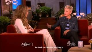 Jennifer Lopez - The Ellen Show: Talks Golden Globes 16/1/13 Jennifer Lopez - The Ellen Show: Talks Golden Globes 16/1/13