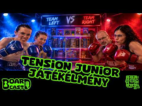 Egy gyerekjáték, amit felnőttként sem ununk meg? | Tension Junior élménybeszámoló BoardCast - S02E33 - BoardCast