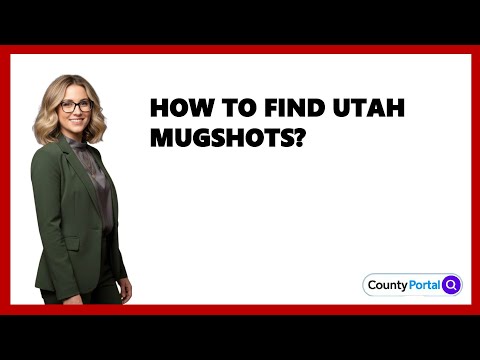 Mugshots Utah