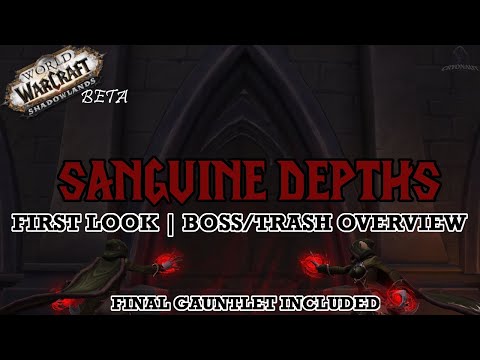 [BETA] Shadowlands Dungeon Guide Overview: Sanguine Depths | Mechanics
