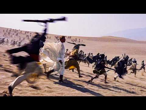 La scena dell'attacco del treno | Lawrence d'Arabia | Clip in Italiano