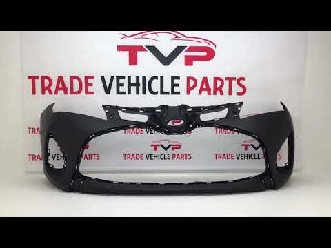 Fits Toyota Yaris 2014- Front Bumper Primed video