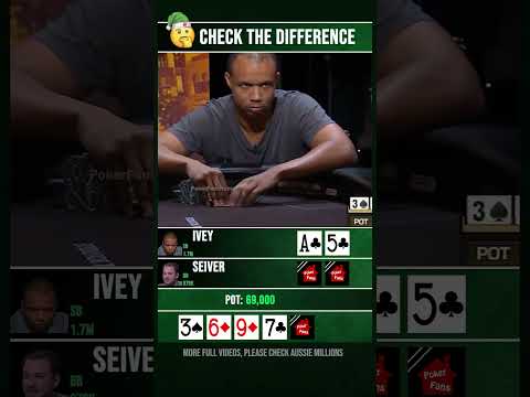 Difference Phil Ivey 20 #poker