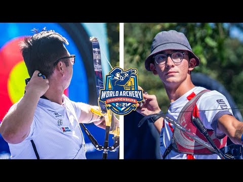 Kim Woojin v Mete Gazoz – recurve men semifinal | Yankton 2021 World Archery Championships