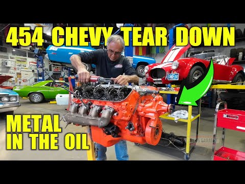 Chevy 454 - Complete Tear Down