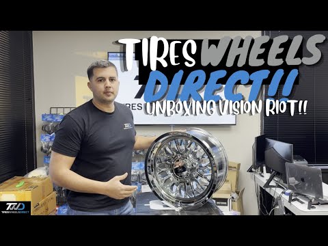 Vision Wheels style Riot 18x9 8x165.1 -12 Offset in Chrome Finish. Part#402-8981C12