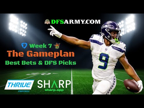 The Gameplan NFL Week 7 DraftKings and FanDuel DFS Picks And Betting Angles Breakdown