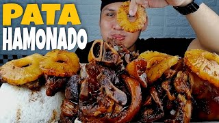 6.6LBS PORK PATA HAMONADO MUKBANG | PUTOK BATOK | MUKBANG PHILIPPINES | COLLAB @HanimaceTv