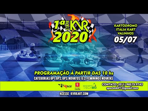 KVR Kart 2020 - 1º Etapa em Valinhos - Completo