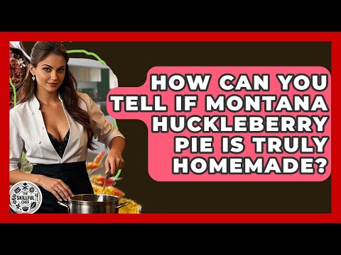 How Can You Tell If Montana Huckleberry Pie Is Truly Homemade? - The Skillful Chef