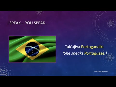 Let's Talk Taíno 85 - I speak... You speak... 🗣️💬
