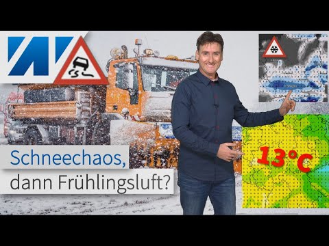 Unwetterwarnung: SCHNEECHAOS! Brisante Wetterlage: Eisregen und heftiger Schneefall! Weihnachtstrend