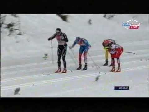 2011/12 fondo 10+10 km skiathlon uomini Oberstdorf (Tour de Ski) - Northug, Cologna, Vylegzhanin