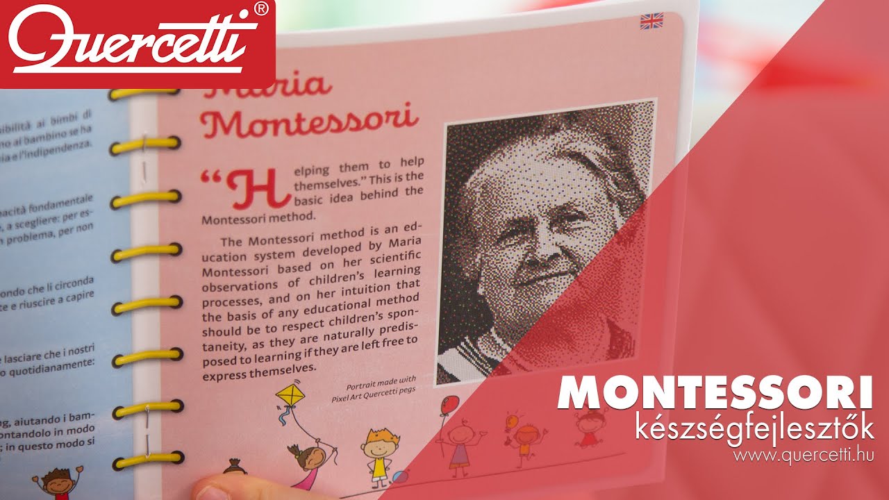 Quercetti: Montessori Giro 4db-os állatos puzzle szett videó
