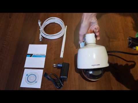 Camera IP Speed Dome Wireless PTZ Eyecam EC-1503 - www.1cctv.ro