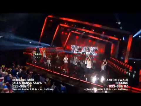 Behrang Miri feat. Loulou Lamotte & Oscar Zia - Jalla Dansa Sawa - Melodifestivalen 2013
