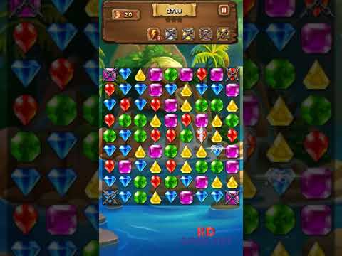 Jewel Mash TREASURE ISLAND Level 7