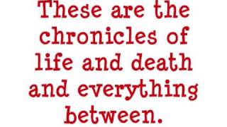 The Chronicles of Life and Death - Good Charlotte LYRICS