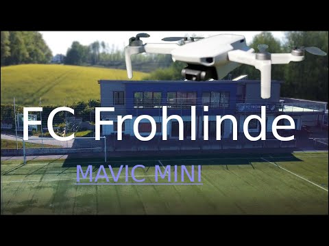 FC Frohlinde Fußballplatz von oben | Mavic Mini