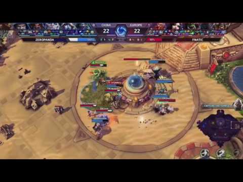 HOTS Global Championship 2016 - Zeropanda vs Fnatic - 1 percent comeback