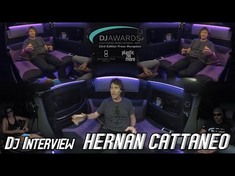 [DJ AWARDS 2019] Hernan Cattaneo Into the Van // MULTICAM INTERVIEW