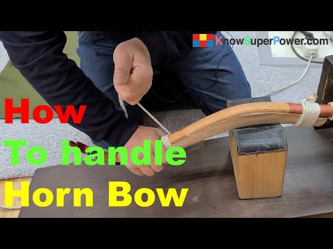 Key points of horn bow handling and forming by Kaya CEO
