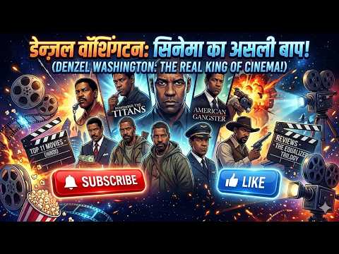 Denzel Washington: Cinema Ka Asli Baap! 11 Best Movies (All in Hindi) 🔥
