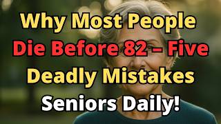 Why Most People Die Before 82 – Five Deadly Mistakes Seniors Daily!