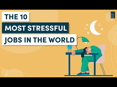 世界上壓力最大的 10 種工作,看看你有沒有上榜!(The 10 Most Stressful Jobs in the World)