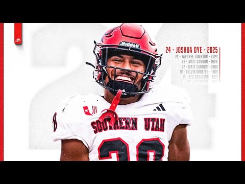 JOSHUA DYE SUU #28 2025 HIGHLIGHTS 