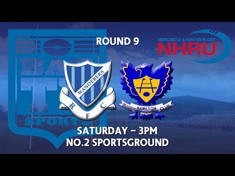 2018 NHRU Round 9 Premier 1 - Wanderers v Hamilton Hawks