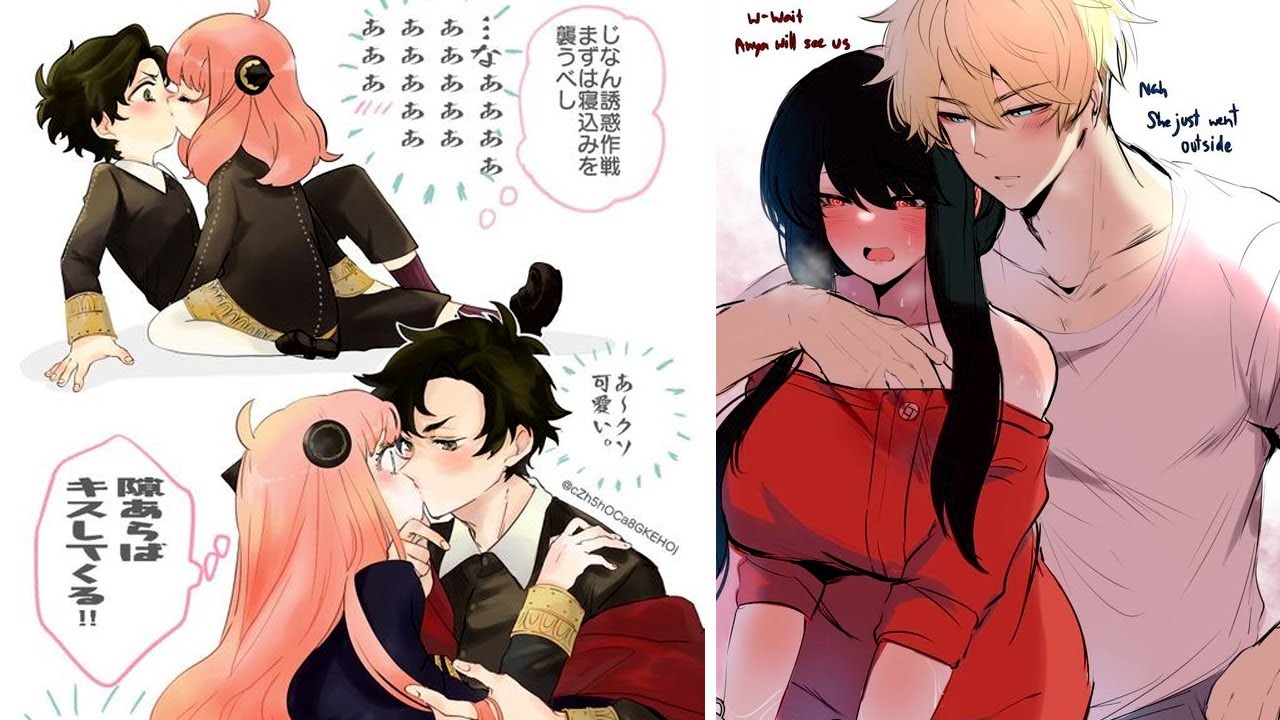 ティック トックスパイファミリー❤️ SPYxFAMILYペインティング  ❤️ - 厳選された面白くてかわいい瞬間の#5