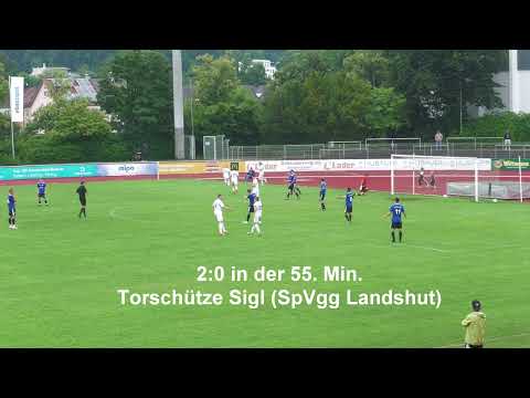 SpVgg Landshut gewinnt sein Heimspiel/schlägt vorne eiskalt zu und bestraft die Etzenrichter Fehler