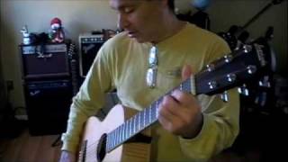 Video thumbnail for My Special Edition Maple Larrivee P-01 Parlor w/Red Strings by Songs of Hope at 432Hz