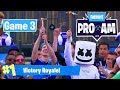 Ninja and Marshmello Win Fortnite Celebrity Pro-Am E3 Fortnite Tournament Game 3 Live at E3 2018 Ninja and Marshmello Win Fortnite Celebrity Pro-Am E3 Fortnite Tournament Game 3 Live at E3 2018