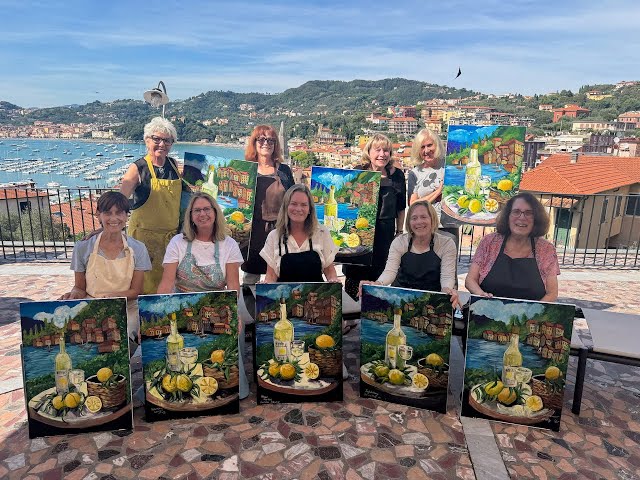 LUXURY PAINTING WORKSHOP IN ITALY