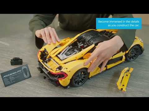 LEGO Technic McLaren P1 Hypercar Set for Adults 42172 building