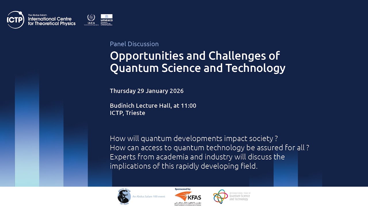 Panel Discussion Opportunities and Challenges of Quantum Science and Technology