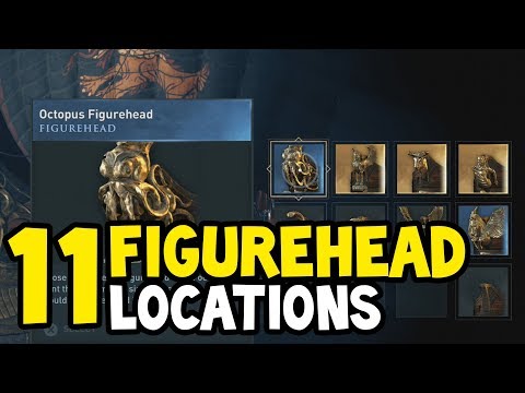Assassin's Creed Odyssey - All FIGUREHEAD Locations Walkthrough