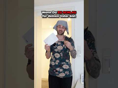 Wenn du ZU SCHLAU für deinen Vater bist 😳😍 Teil 4 LeyiiiN #shorts